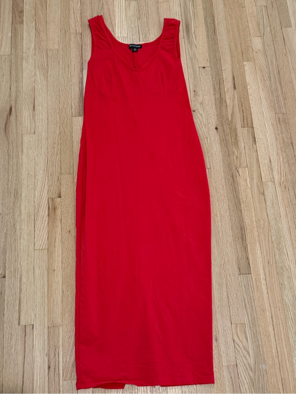 PrettyLittleThing Red Sleeveless Maxi Dress